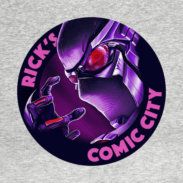 Rick's Comic city 20th anniversary logo by RicksComicCity